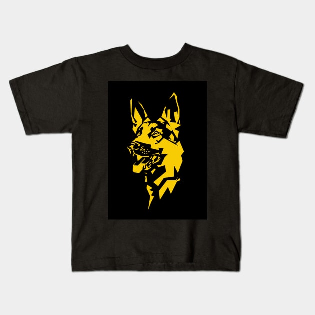 dog Kids T-Shirt by pucil03
